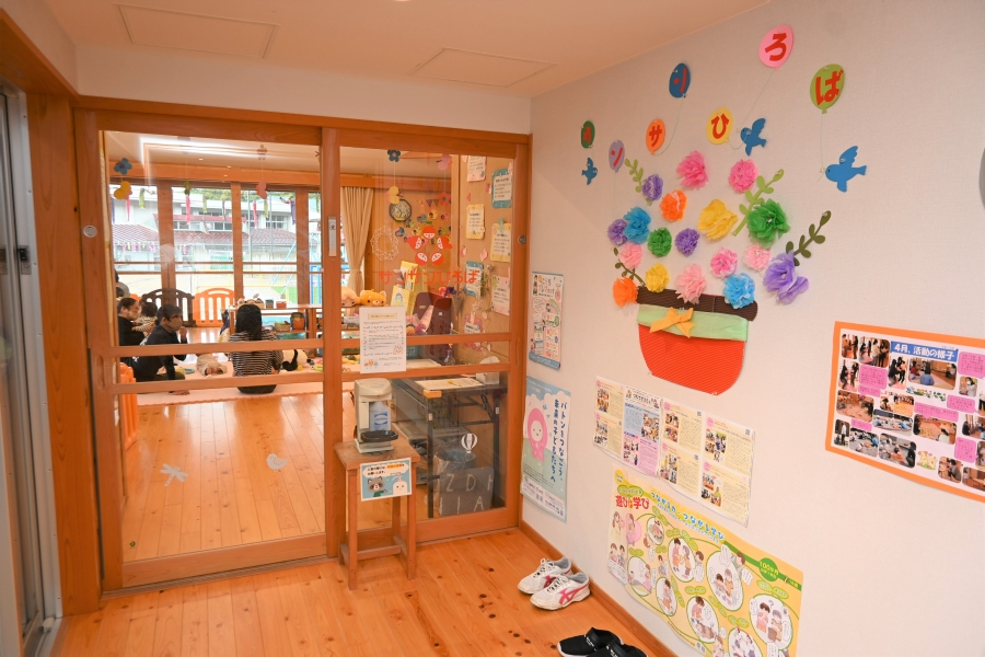 サンサンひろばのお部屋です