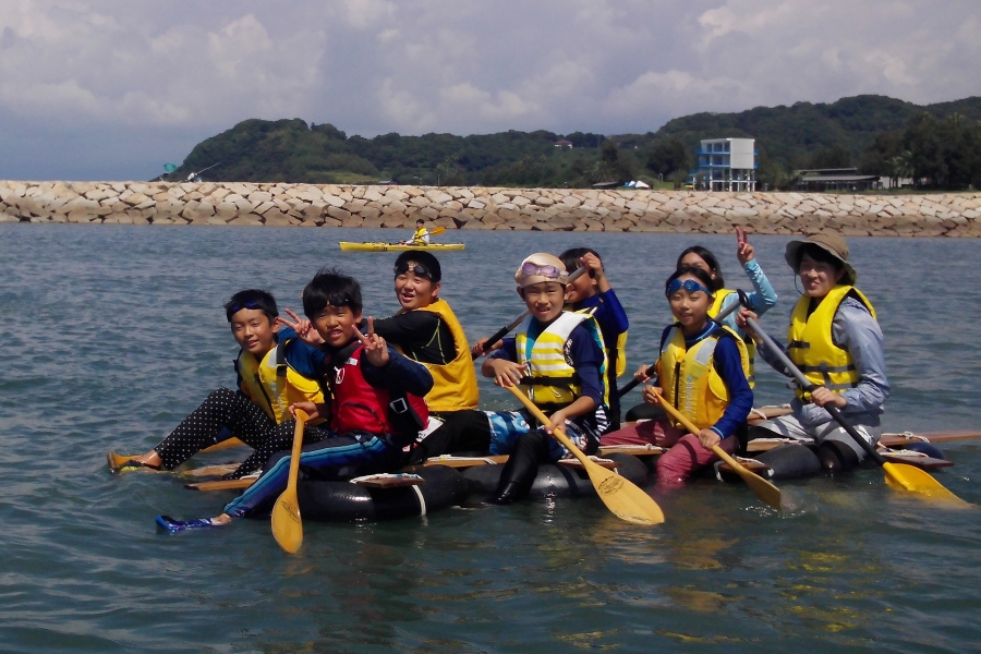 シーカヤック、イカダ、ヨットを楽しもう｜香南市マリンスポーツセンターで「夏休み子供教室」
