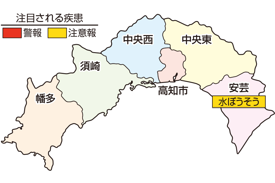 突発性発疹が増えています|高知県の感染症情報(7月20~26日)