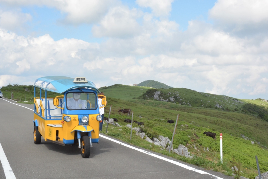 津野町の三輪自動車「ツノトゥク」に乗ってみた｜8月は四国カルストを周遊しています