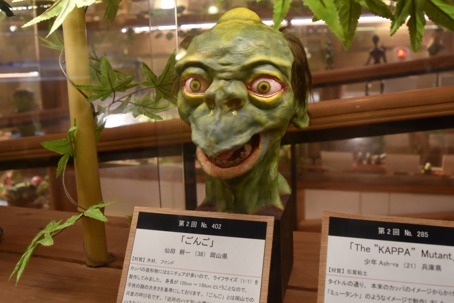 ギョッとしてしまうようなリアルなかっぱ