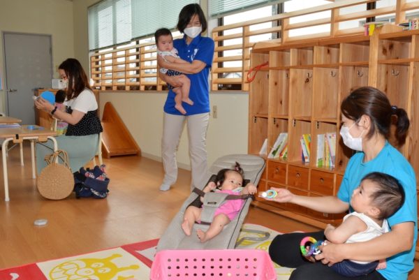 高知市の高知愛児園で「サロンおひさま」｜「子どもが育つおもちゃ」を紹介します