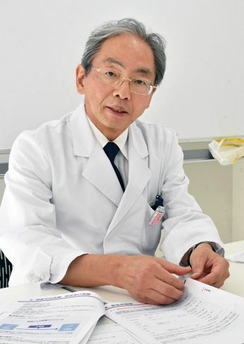 「ワクチンの有効性は高い」と話す吉川清志医師（南国市の「土佐希望の家医療福祉センター」）