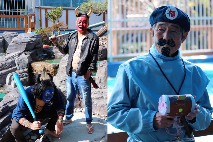 高知市の桂浜水族館で「ハマスイの節分祭」｜あの「怖すぎる鬼」が登場！ゲームに勝ってお菓子をゲット！