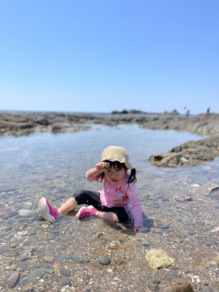 【はじめての高知の海】昨年末に高知県に移住して、はじめて高知の海で水遊びしました