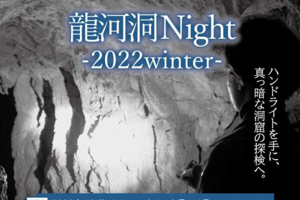 【2022年12月】香美市で「龍河洞ナイト」｜洞窟をわずかな光で探索しよう！