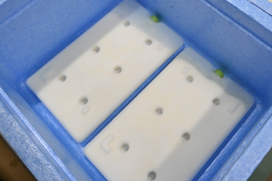 冷凍用の保冷剤はマイナス25度！