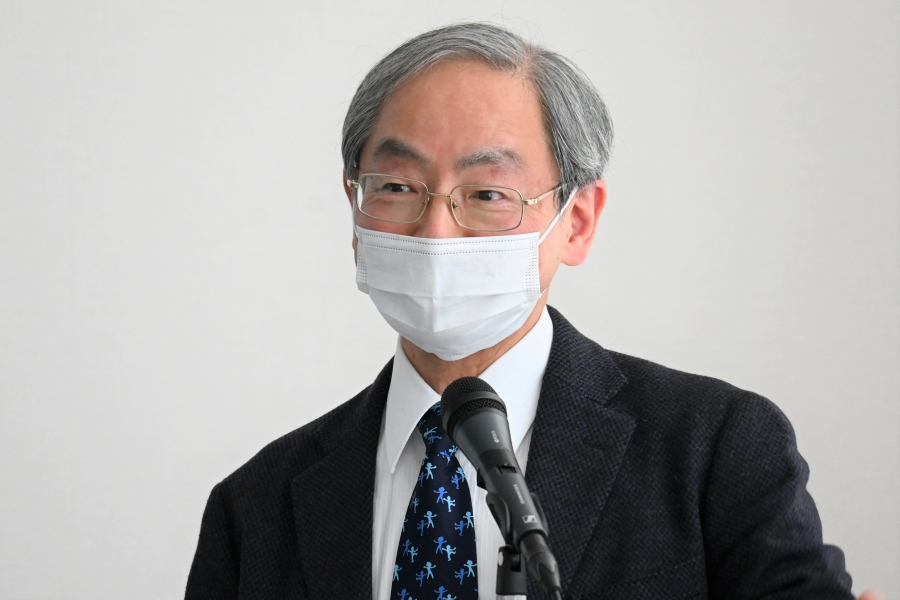 小児科医の吉川清志さん。エコチル調査に期待することを語りました