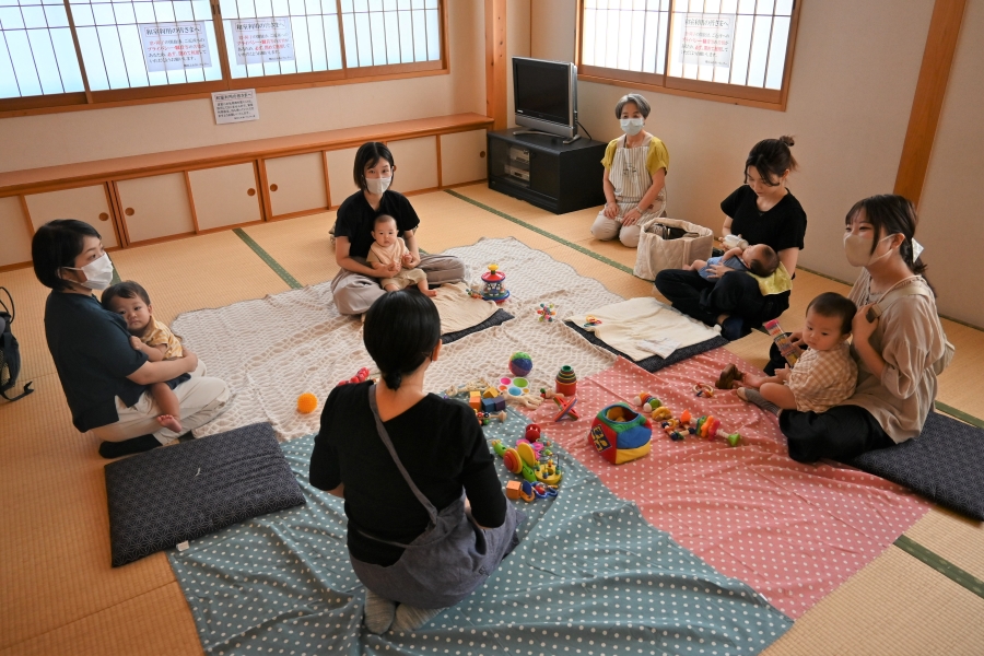県外出身ママの集いは、助産師の森木由美子さんが初めて企画しました