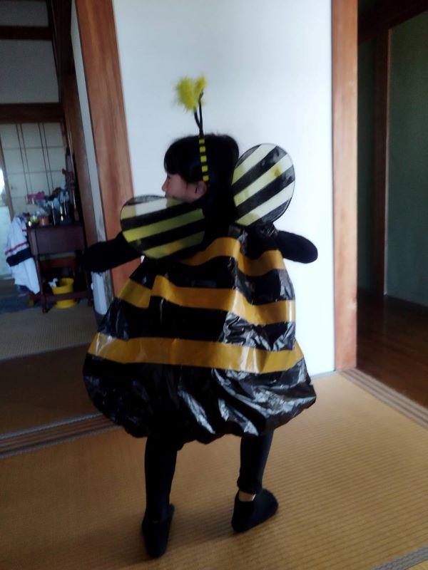 【ミツバチ】今年はミツバチシスターズ。おしりにある針でさしちゃうぞ〜！！！
