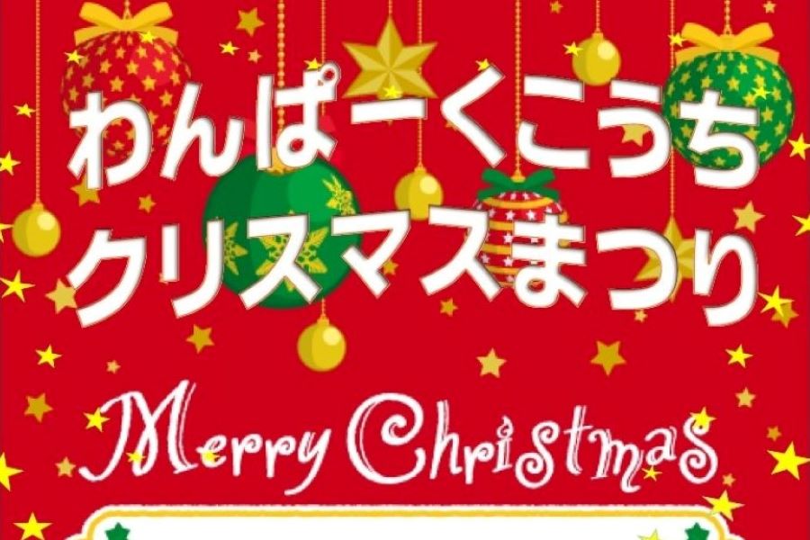 【2023年】高知市で「わんぱーくこうちクリスマスまつり」｜小学生までの子ども先着500人にサンタさんからプレゼント！
