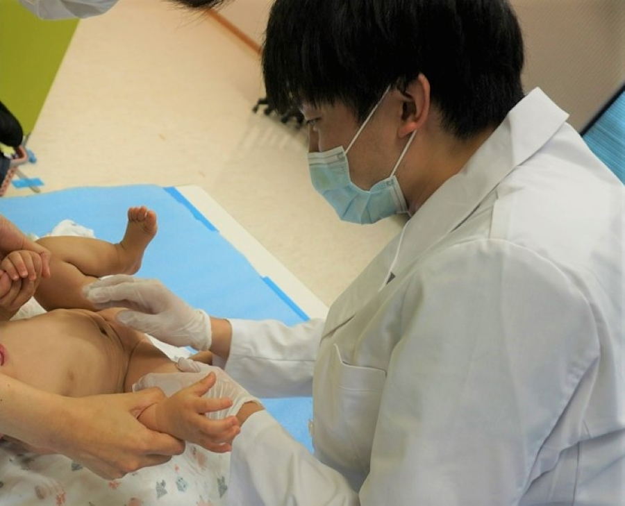南国市、香南市で小児泌尿器科健診に取り組んでいます（提供写真）