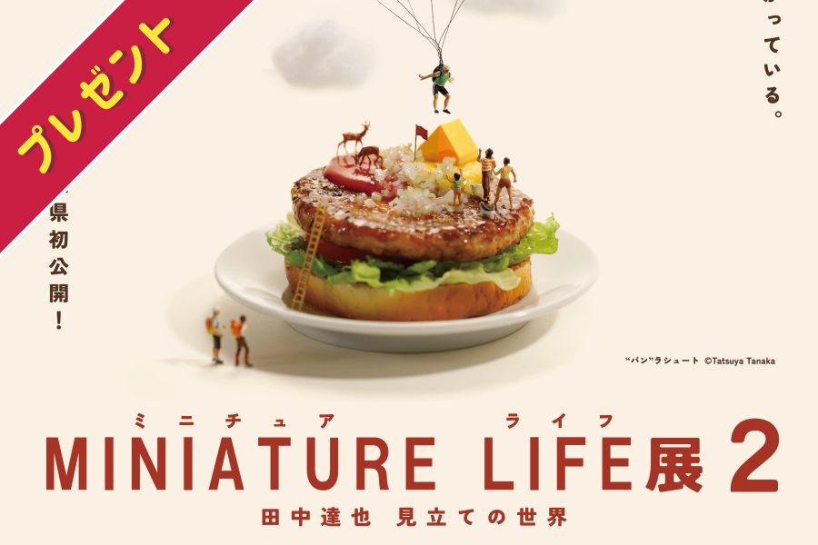 終了しました【プレゼント】「MINIATURE LIFE展2」の招待券2枚1組を10