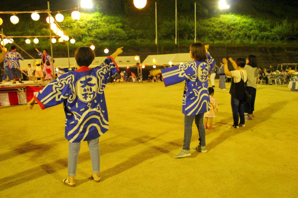 2019年の大川村民祭の様子（提供）