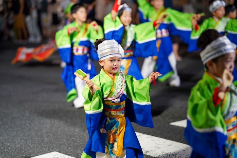 踊り終わった後は長女を撮影しました