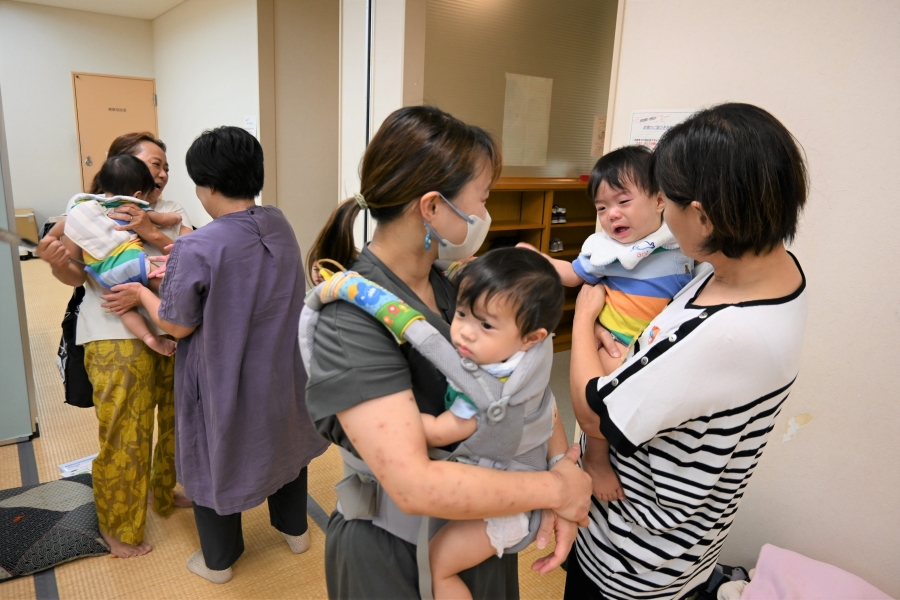 三つ子ちゃんもやって来ました！