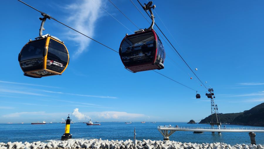 松島海上ケーブルカーでゆっくり海を渡れます（提供写真）