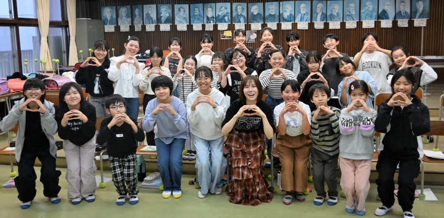 半﨑さんと高岡第一小学校合唱部のコラボ、楽しみにしています！