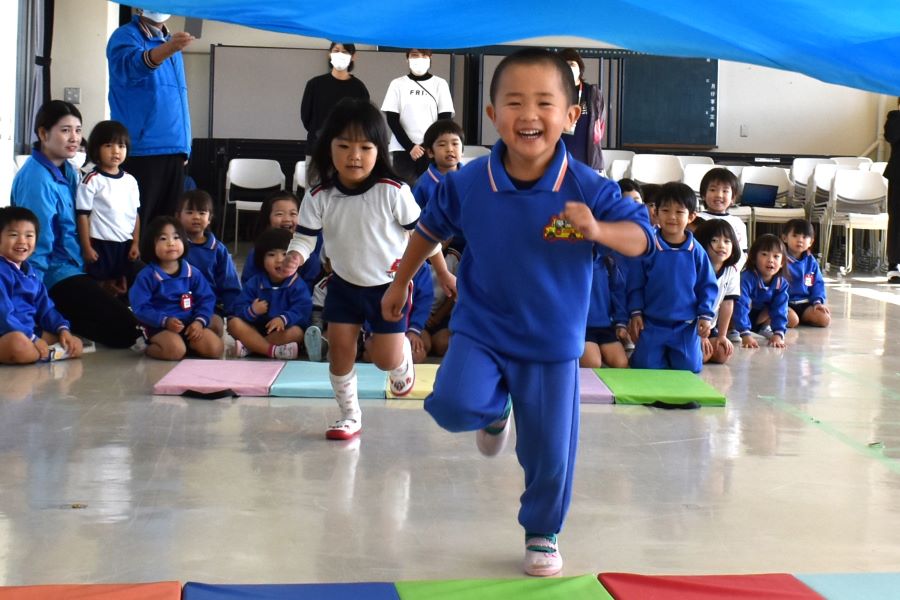 笑顔で駆け抜けます