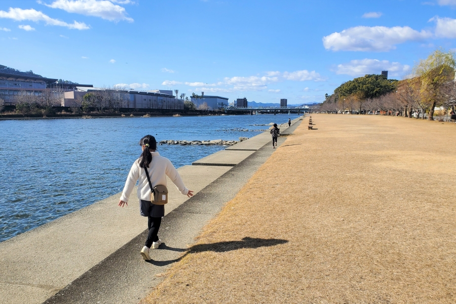 「体を動かした遊び」は散歩でクリア