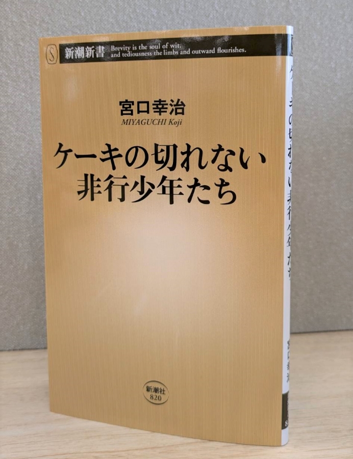 2019年に刊行された「ケーキの切れない非行少年たち」はベストセラーとなりました