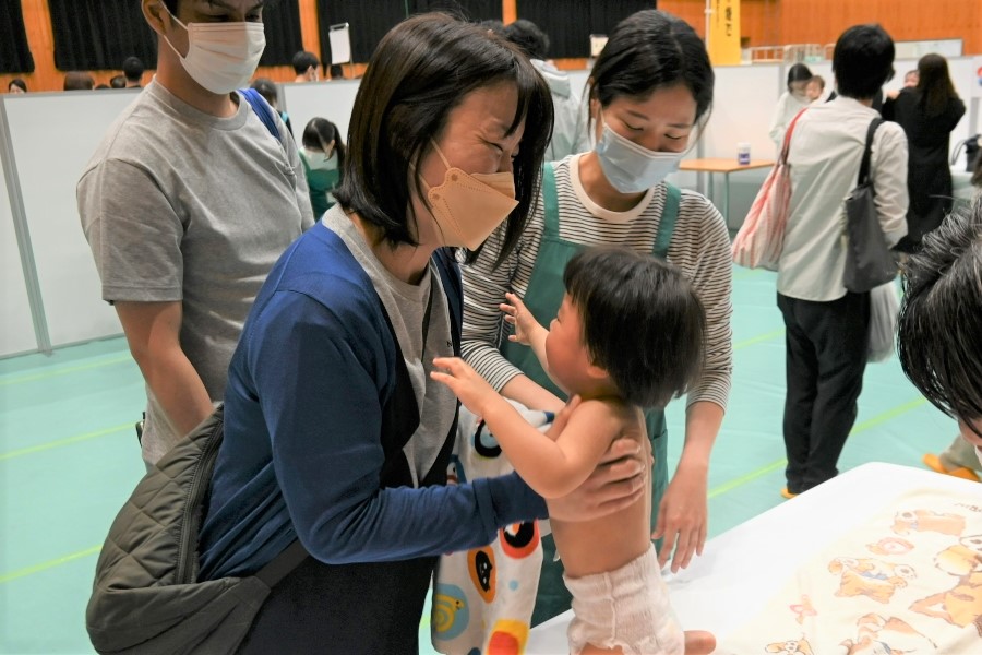 終わったら、お母さんの元へ
