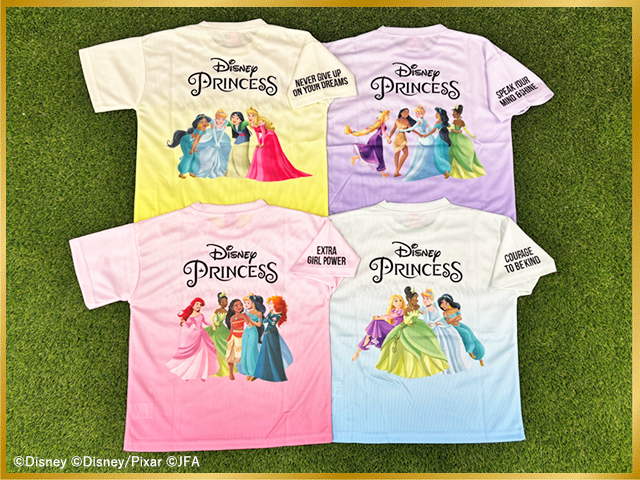 ユニフォームはキッズ 130 cmサイズ。色は選べません(©Disney ©Disney/Pixar ©JFA)