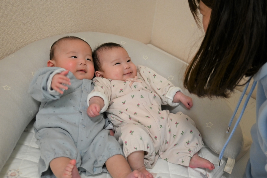 少しずつ自己主張するようになったきょうだいです