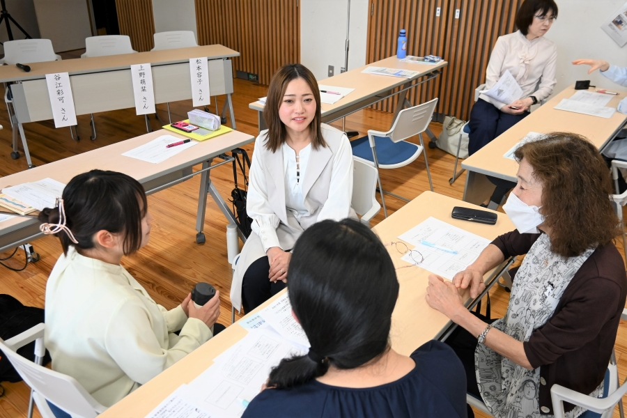 研修会ではグループワークも取り入れられています