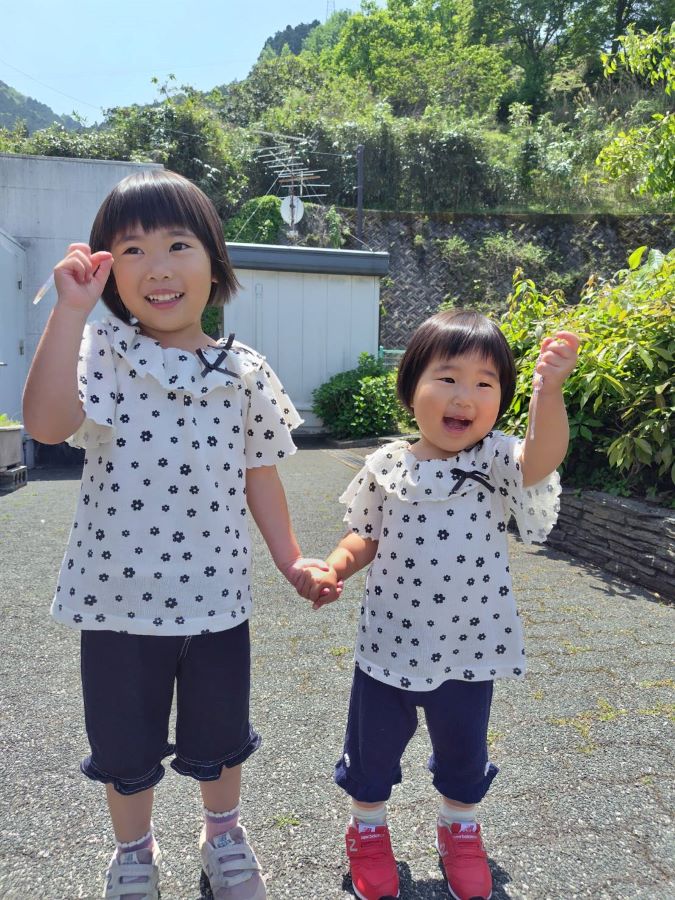 【はじめての旅行】初めての県外旅行。パーキングでの休憩中の1枚です