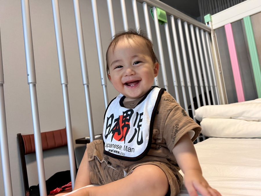 【はじめての入院】はじめての入院と手術で本人自身不安もありましたが、よく頑張りました