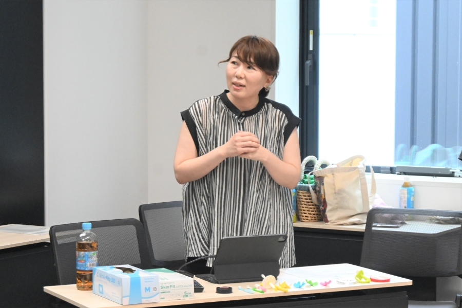 「軟らかい物を食べると、舌がよく動くようになります」