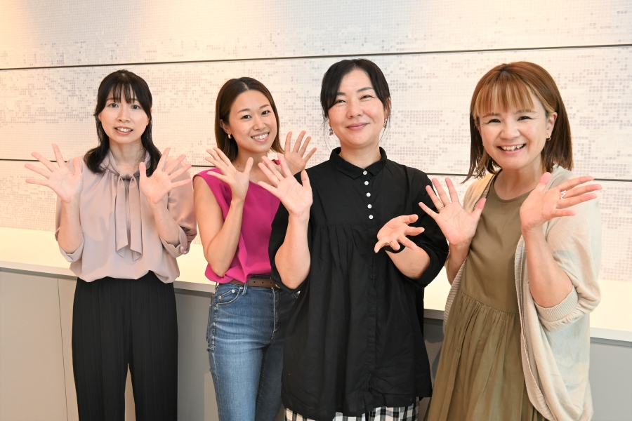 先輩ママとのトーク、盛り上がりました!