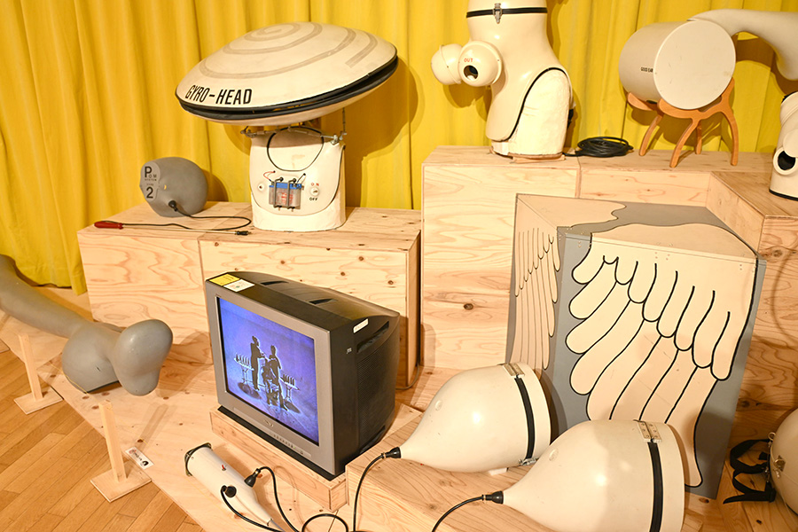 貴重な立体作品も見どころです！