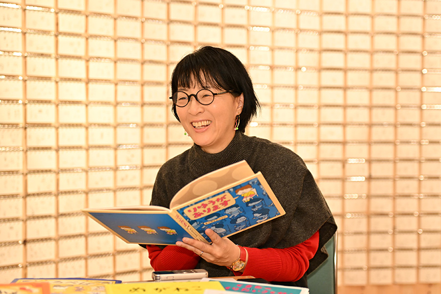 柴田さんは『りゆうがあります』がお気に入り