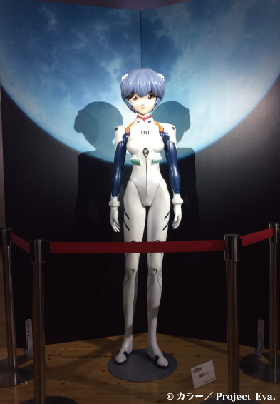 綾波レイ等身大フィギュア(原型 BOME)
