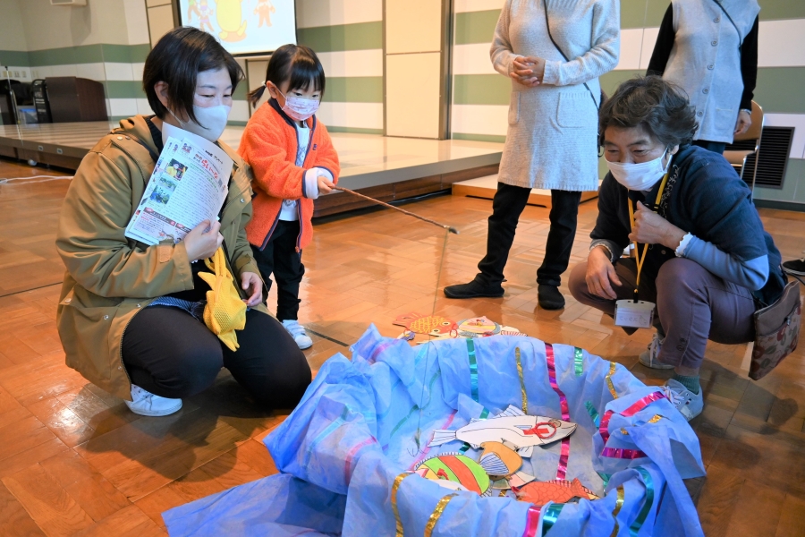 子育て世代向けの取り組みとして「江ノ口こそサポまつり」を毎年主催しています（2022年）
