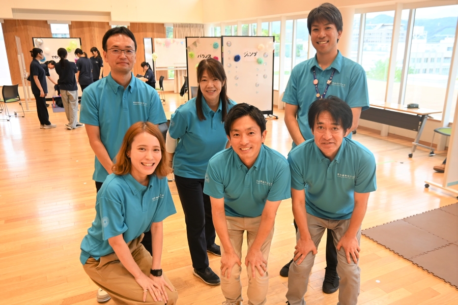高知健康科学大学の皆さん