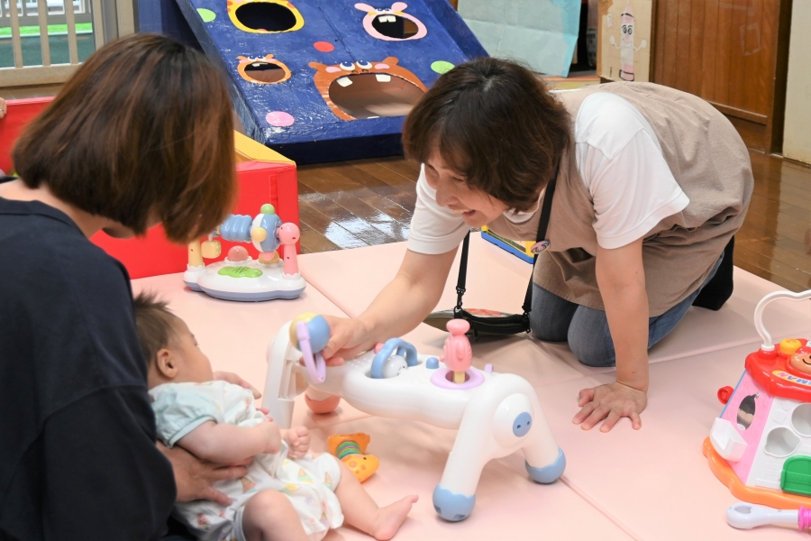 「らいーな」は子育て家庭を地域で見守り、支え合う活動です