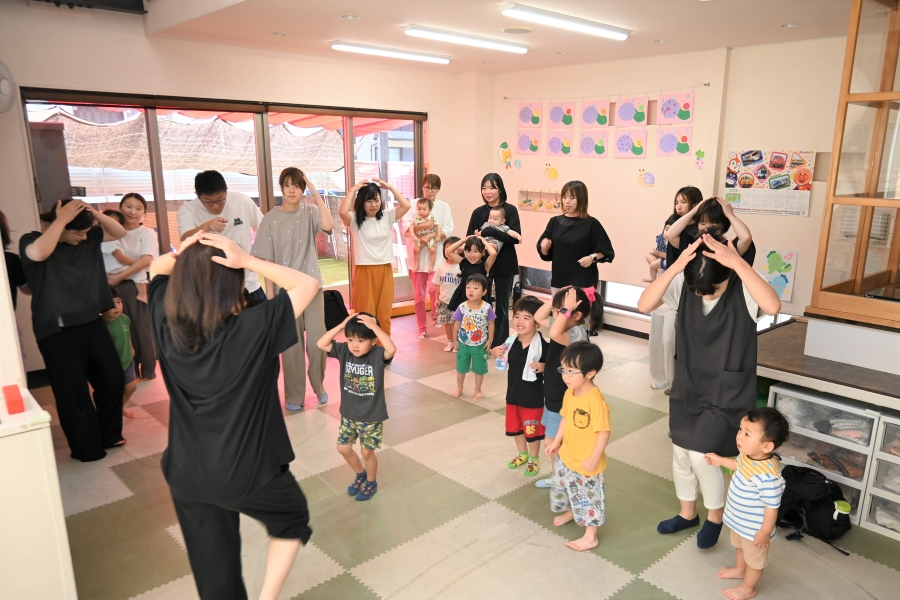 親子でリズム遊び！