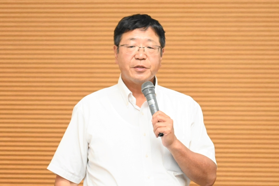 さんすい防災研究所の山﨑水紀夫さん。1998年の「高知豪雨」から被災地支援に携わっています