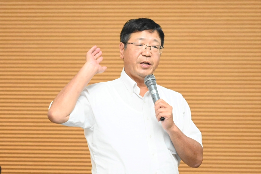 東日本大震災の遺族の言葉が紹介されました