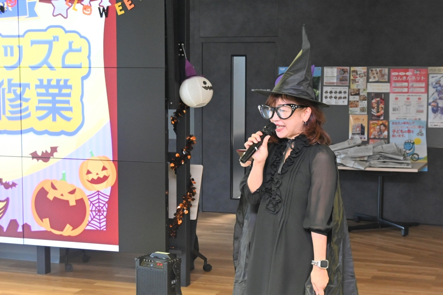 先輩魔法使いがごあいさつ