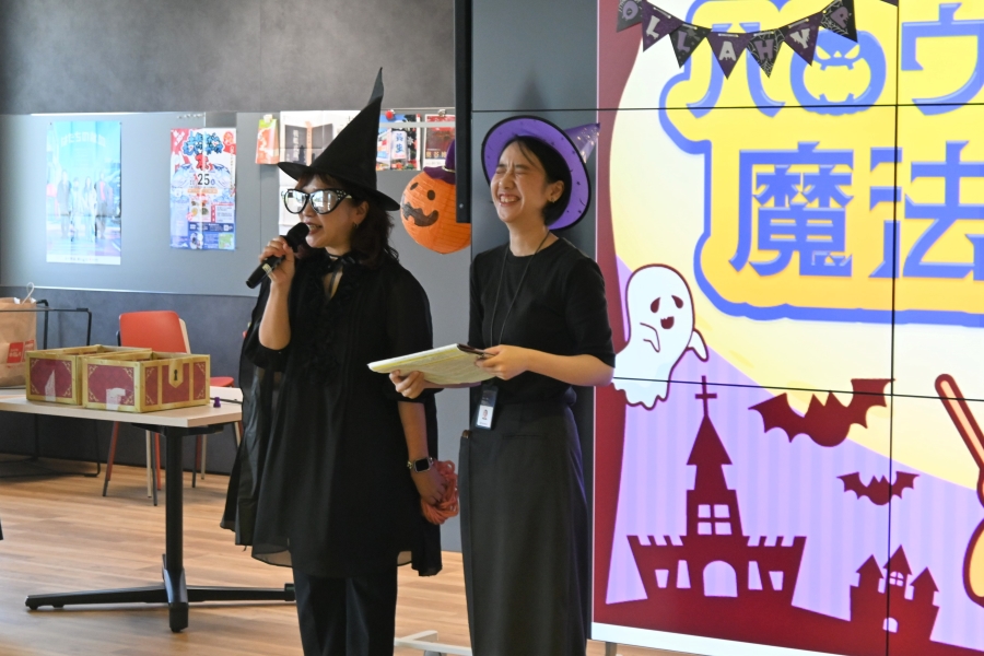 先輩魔法使いからメッセージ