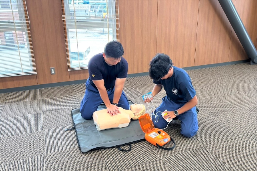 あの時の救急隊員さんが目の前に！