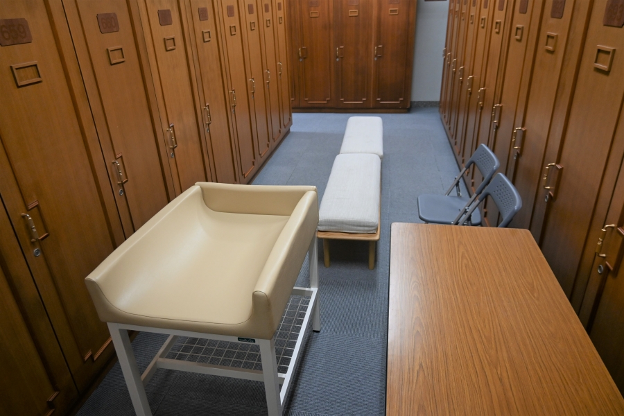 おむつ台もあります