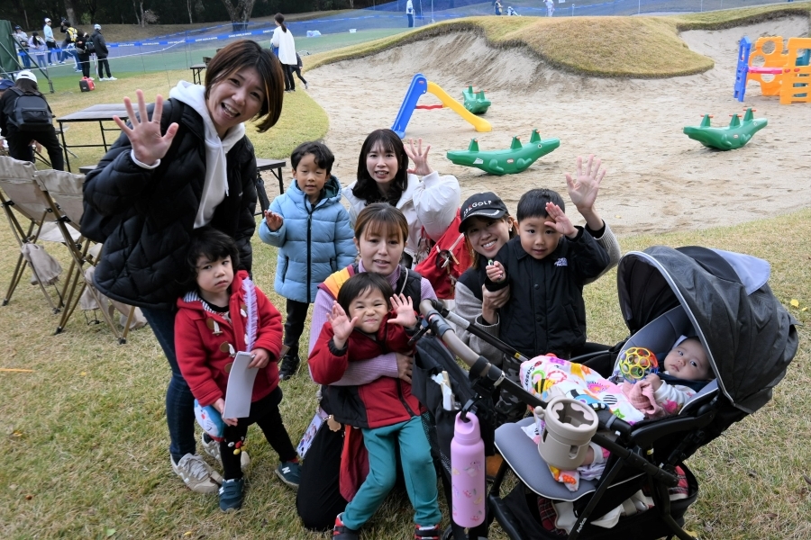 今年は親子4組で会場へ！