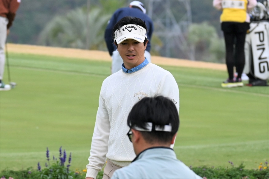 リラックスした表情でした