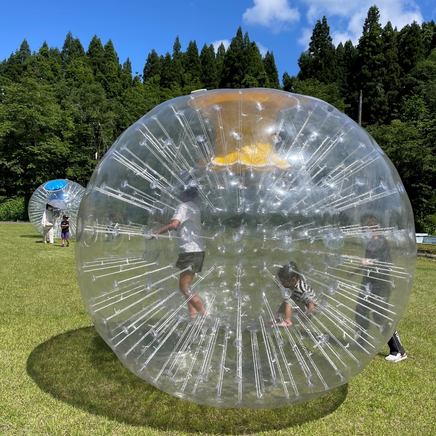 バブルボールが体験できます（提供写真）