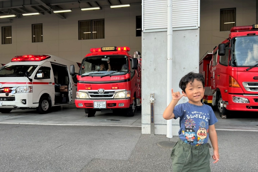 8月、消防本部で上級救命講習を受けました
